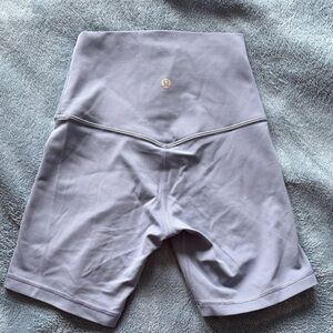 lululemon athletica Women's Light Blue Bike Shorts
